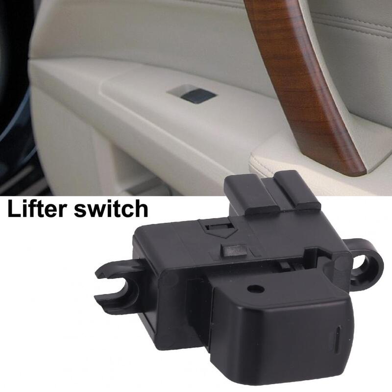 Pulsante sollevatore per finestra singola sensibile portatile di alta qualità interruttore nero per finestra singola robusto per veicolo