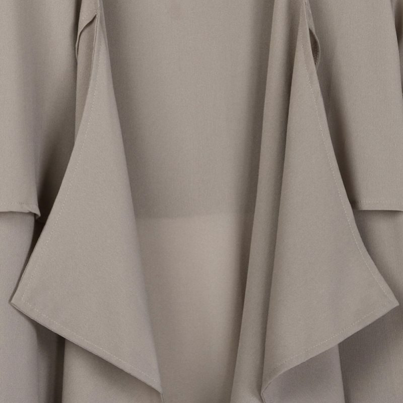 Gabardina de oficina para dama 2019 otoño nuevo color caqui para mujer Slim Fit Trench moda Casual tendencia Turn-down Collar chaqueta abrigo largo