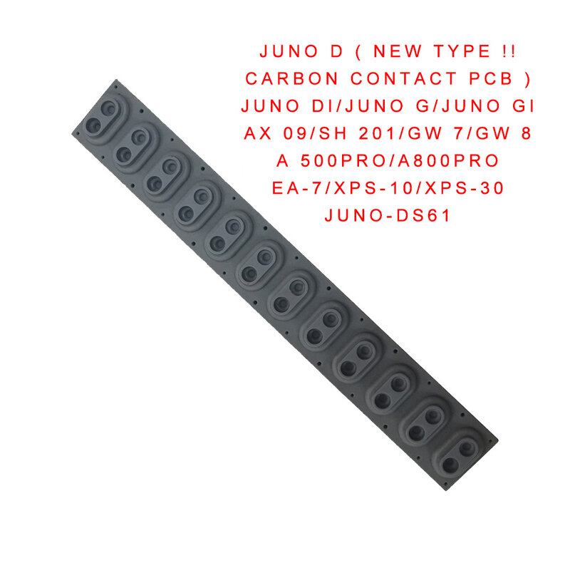 Gumowa podkładka kontaktowa do wymiany gumy przewodzącej Roland JUNO GW7 GW8 E09W EA-7 XPS