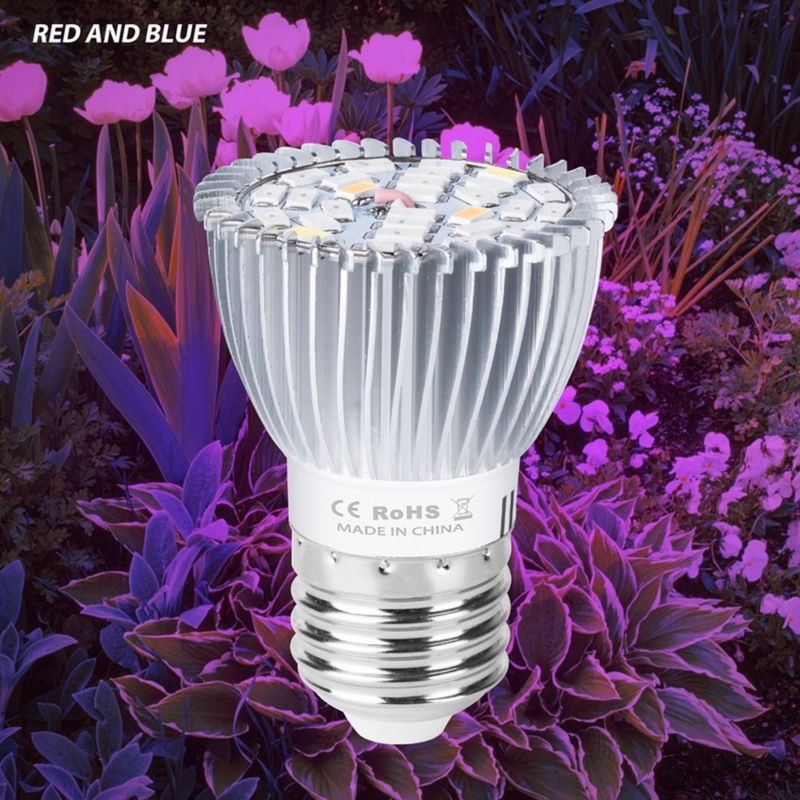 2pcs-LED Pflanze Wachstum Lampe Sukkulenten Obst und Gemüse Innen Pflanzen Lampe Wasserdicht und Wärme Dissipation-E27/E14/GU10