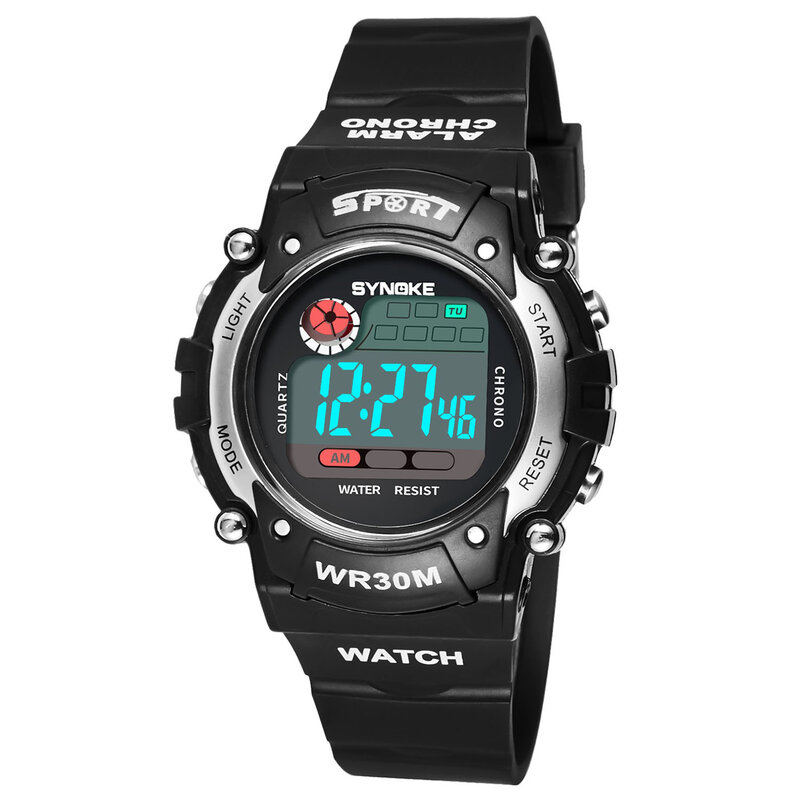 Montreランファン腕時計防水学生ledデジタル腕時計子供のスポーツ腕時計電子時計リロイニノ