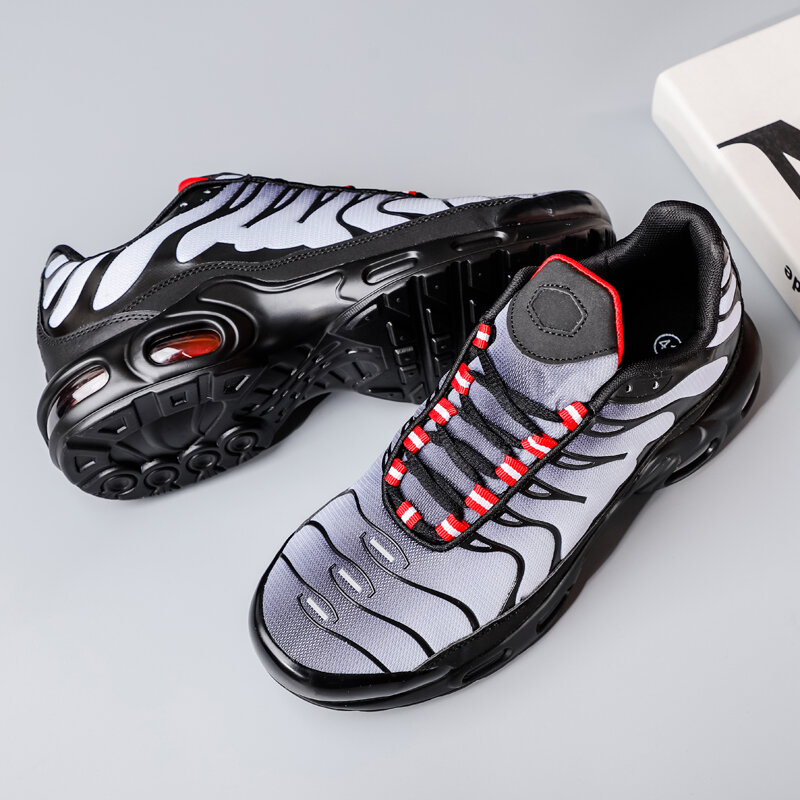 Nuove scarpe sportive da coppia di cuscini d'aria di fascia alta, scarpe da jogging per fitness all'aperto urbano, scarpe casual alla moda per adolescenti