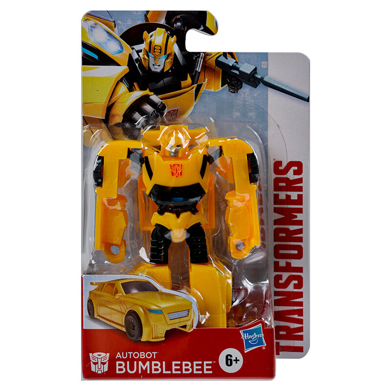 Hasbro Transformers Autobot Bumblebee Boy, modelo de juguete Optimus Prime Bumblebee Grimlock Megatron, figuras de acción, colecciones, Juguetes