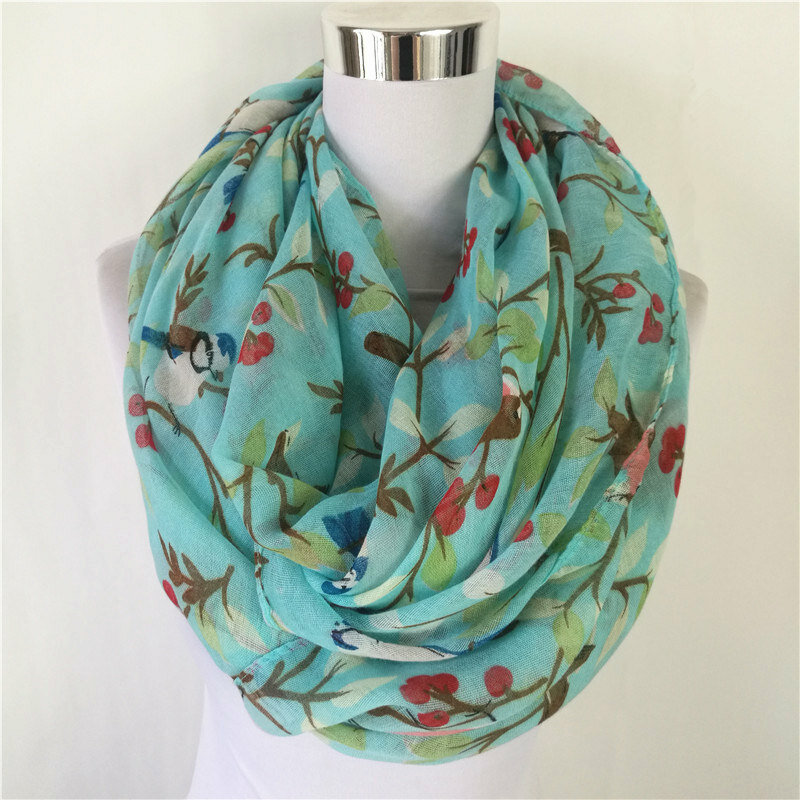 Free shipping circle neck scarves woman large handkerchiefs for women Infinity scarf