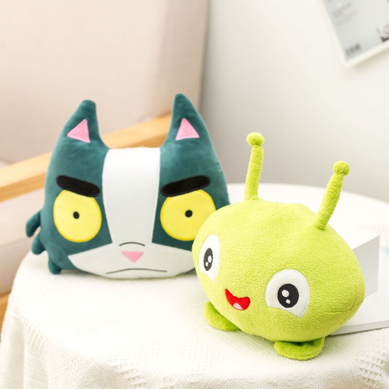 25cm Game Final Spaced Mooncake Soft Kawaii Movie Christmas Birthday Figure Toy Plush Stuffed Collectible Toy For Children