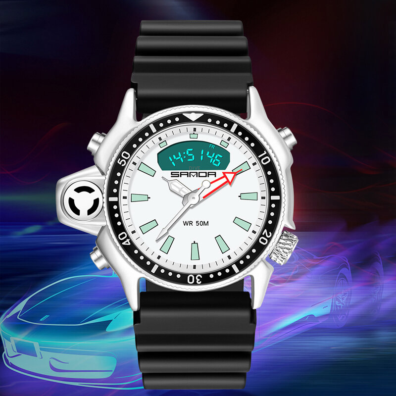 Outdoor Adventure Watch sport Watches Men Quartz Electronic clock Luminous Shock Waterproof military digital Watch for men reloj