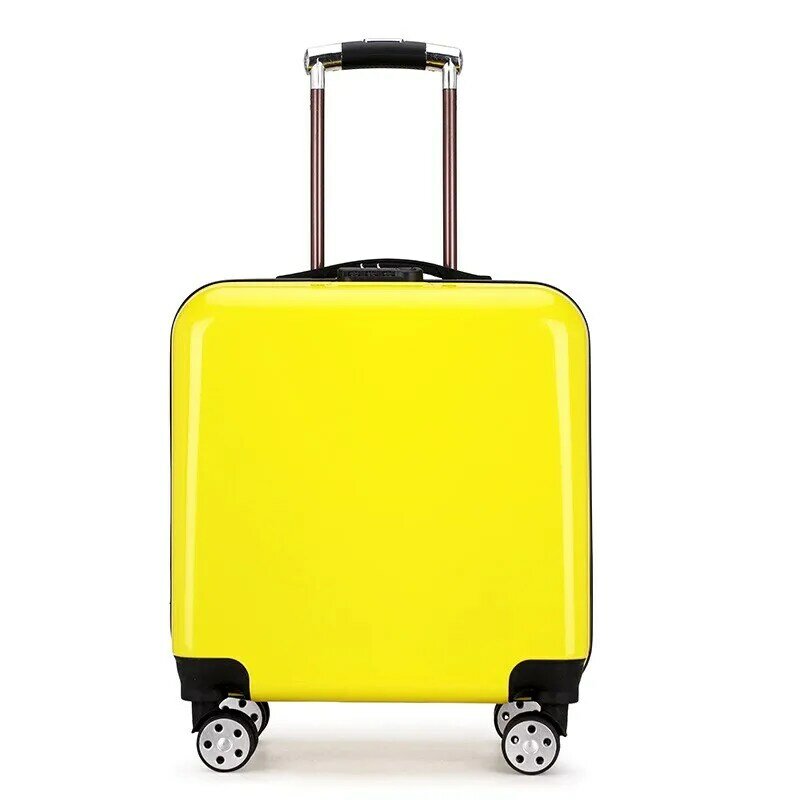 Qualidade incrível doces-colorido pequeno mini trole caixa de embarque leve desconto vendas quentes 18 polegadas