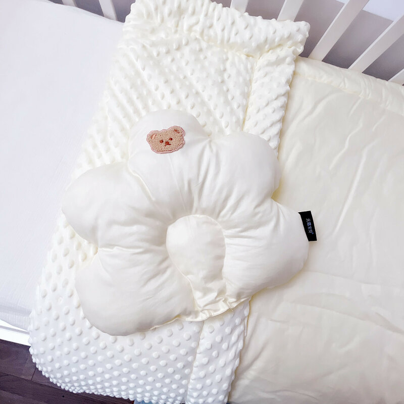 Cartoon Bedding Baby Kids Cotton Pillow Anti Roll Sleeping Pillow Neck Head Baby Pillow Multifunctional Dropship