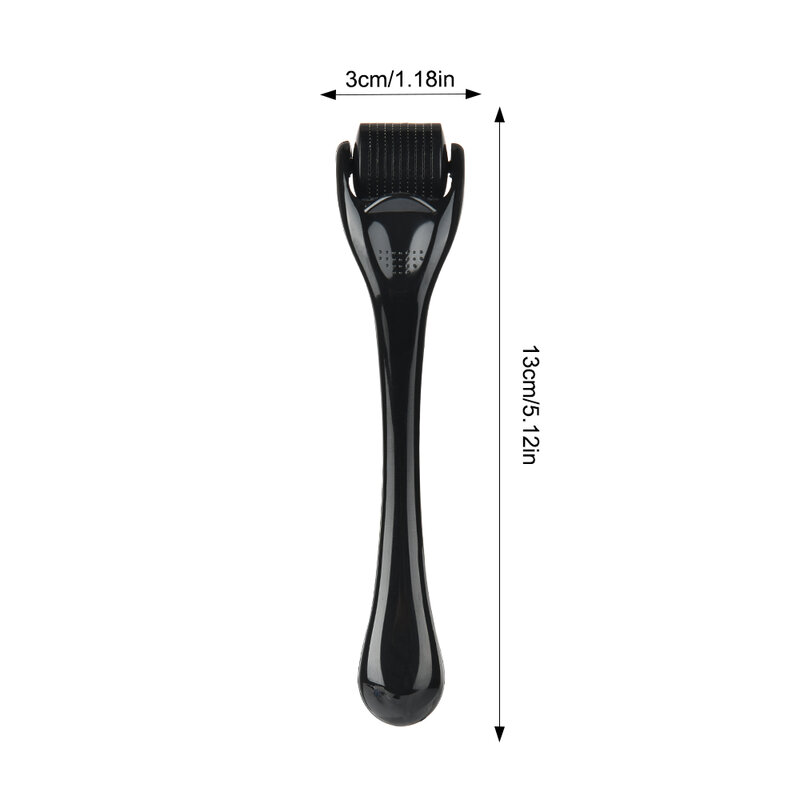 Titaniumx Jarum Mikro Roller untuk Wajah dan Pertumbuhan Kembali Rambut Anti Rambut Rontok Perawatan Rambut Tipis/Bintik Botak/Surut rambut