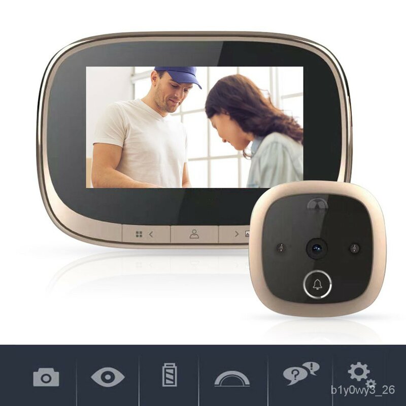Cat Eye Deurbellen SF550 Deurbel Camera Beveiliging Video 'S Smart Deur Telefoon Alarm Voor Huishoudelijke Bedroo