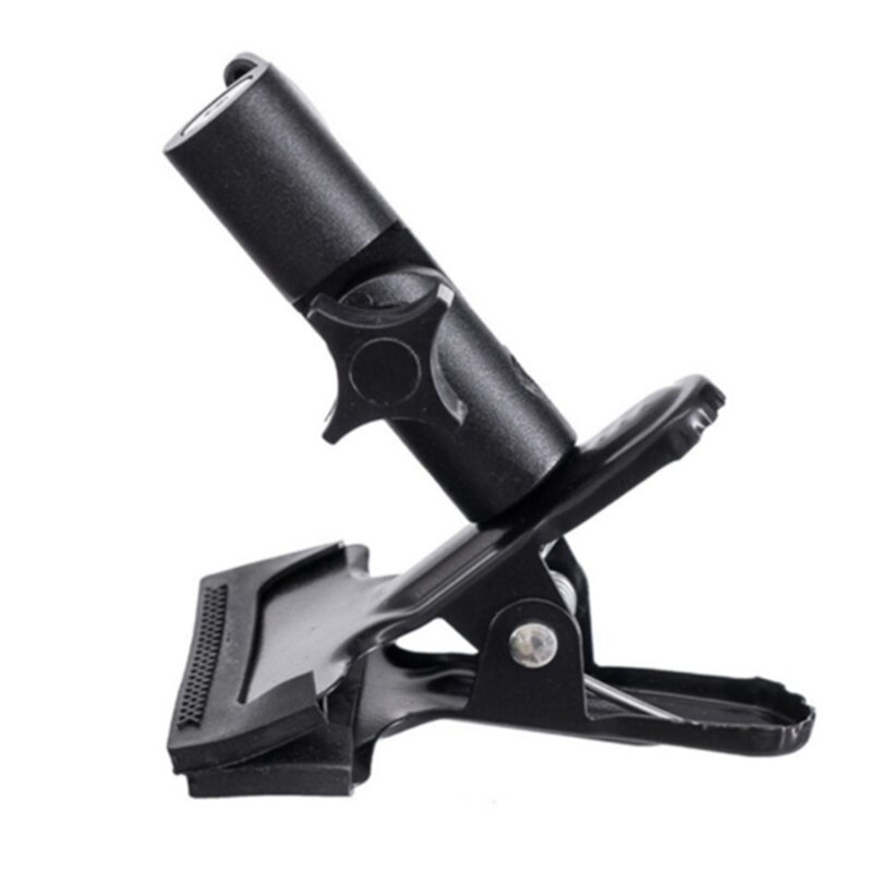 Soporte de abrazadera de Metal resistente para foto, soporte de luz y Reflector de paraguas, M3GD