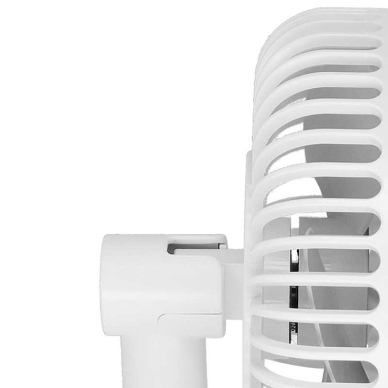 Ventilador mudo longa vida útil da bateria ventilador de mesa resistente e durável para o verão para casa