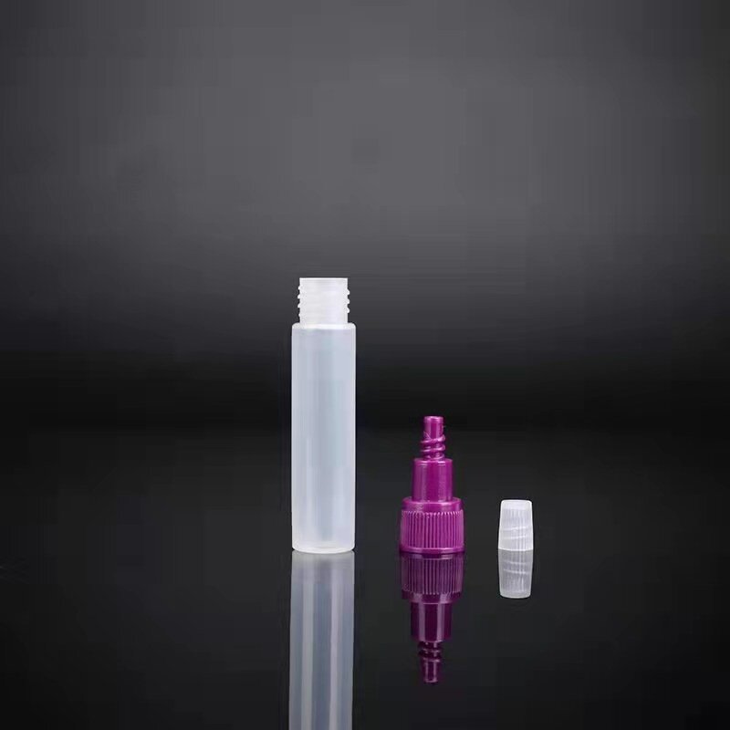 50 Buah 3Ml Botol Reagen Tes Suplai Larutan Pengawet Sekali Pakai Botol Tetes Tabung Ekstraksi Ekstraksi