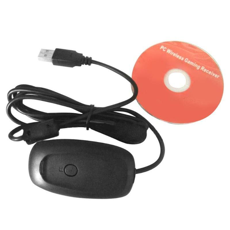 Wireless Gamepad PC adaptador USB receptor para Microsoft Xbox 360 controlador de consola de juegos de PC USB receptor accesorios de juego