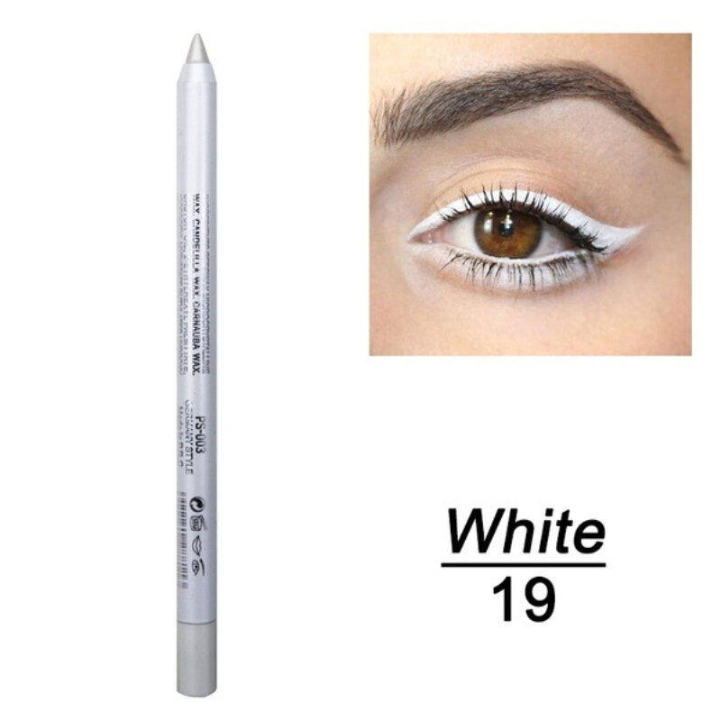 14 farben Eyeliner Lidschatten Stift Lang anhaltende Nicht Blooming Eye Liner Make-Up Stift Glatte Eyeliner Bleistift Make-Up Kosmetik TSLM2
