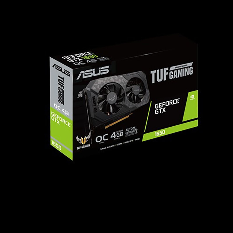 Karta graficzna Asus TUF-GTX1650-O4GD6-P-GAMING karta graficzna NVIDIA GeForce GTX 1650 PCI Express 3.0 GDDR6 4GB