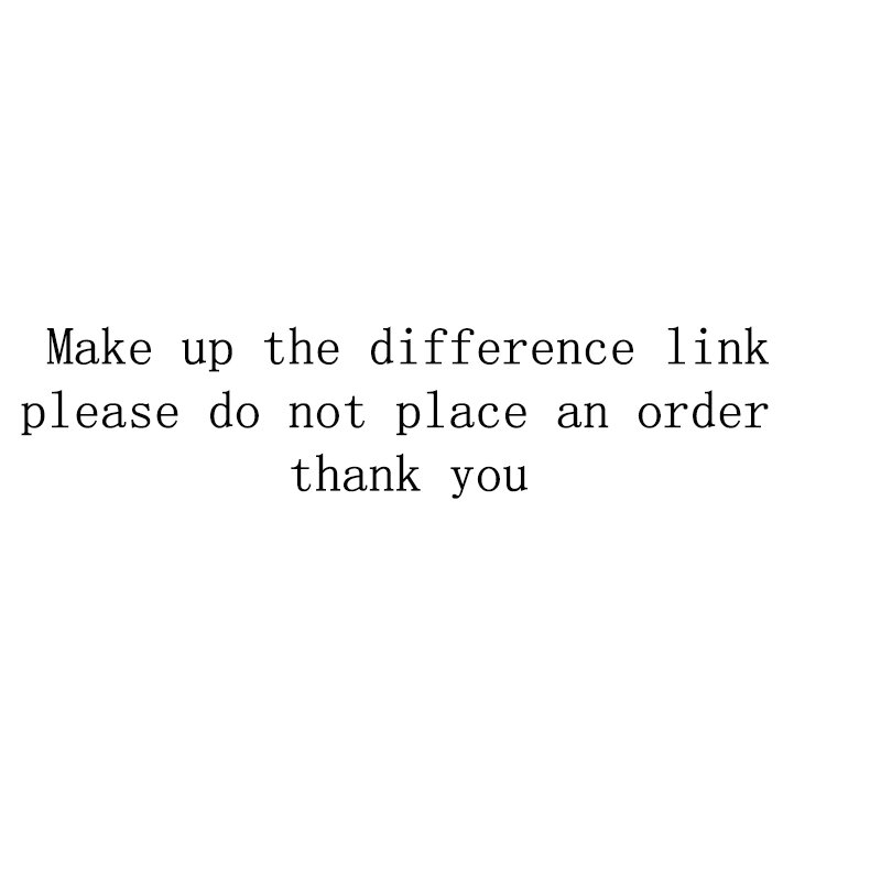 Componi il link differenza, non effettuare un ordine