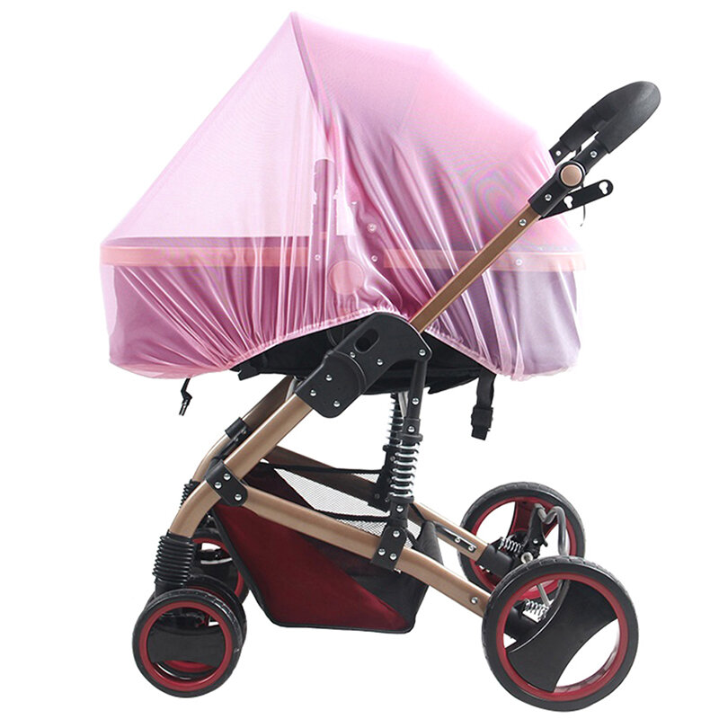 Mosquitera para cochecito de bebé, accesorios de malla para carrito, protección segura para niños