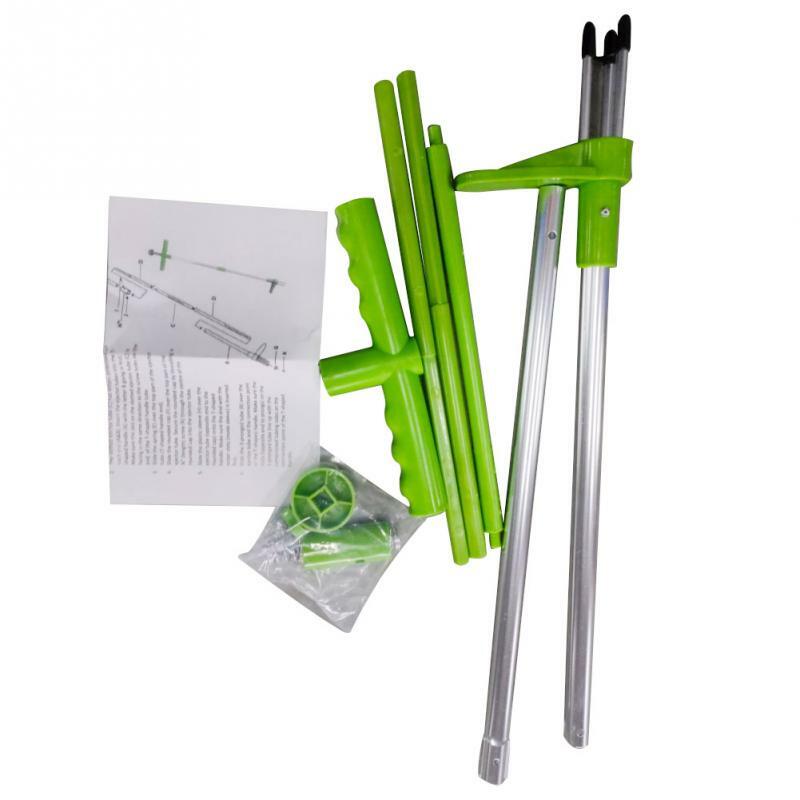 Root Remover Durable Manual Outdoor Garden Lawn Stand Up Lightweight Weed Puller Killer Tool Aluminum Long Handled Portable