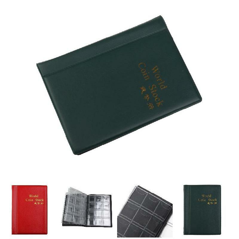 120 portamonete collezione collezione portamonete portamonete Album libro DAG-ship