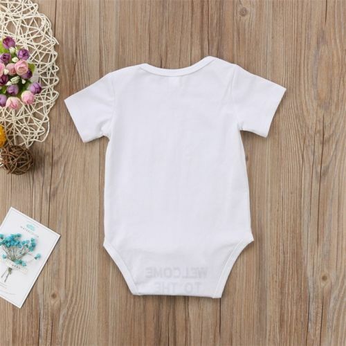 Pelele de manga corta de algodón para recién nacido, niño y niña, ropa mono de niños ropa para bebé