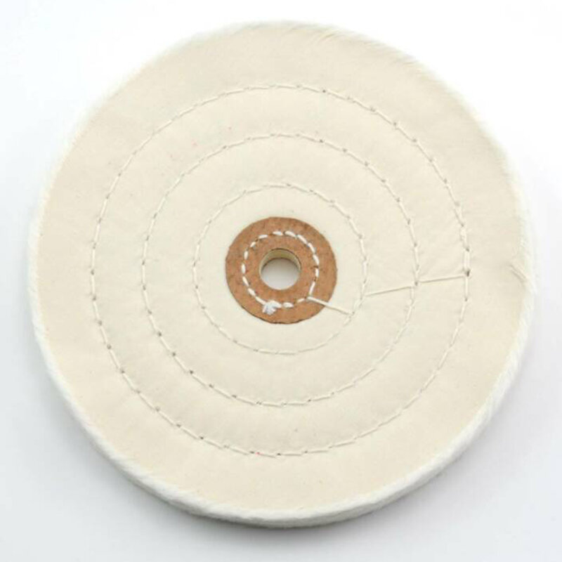 150mm Cloth Polishing Wheel Flannel Cotton Cloth Buffing Pads Polishing Disc For Angle Grinder Polisher