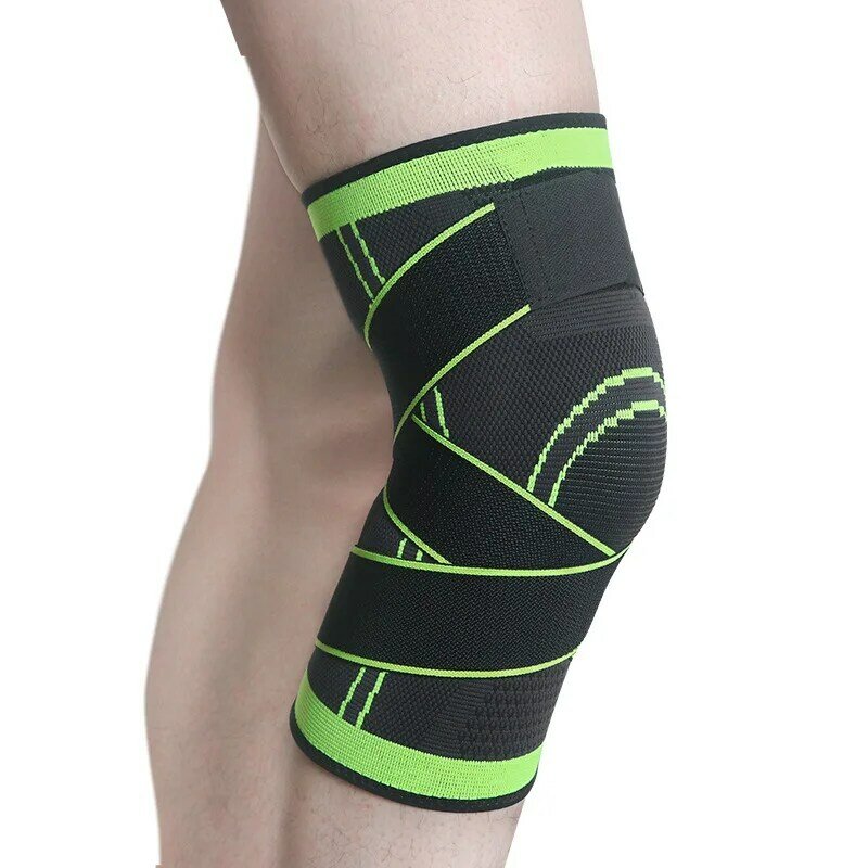 1 unidade joelheiras compressão joelheiras cintas para artrite respirável articulação proteger apoio alívio da dor ginásio esporte equipamentos de fitness