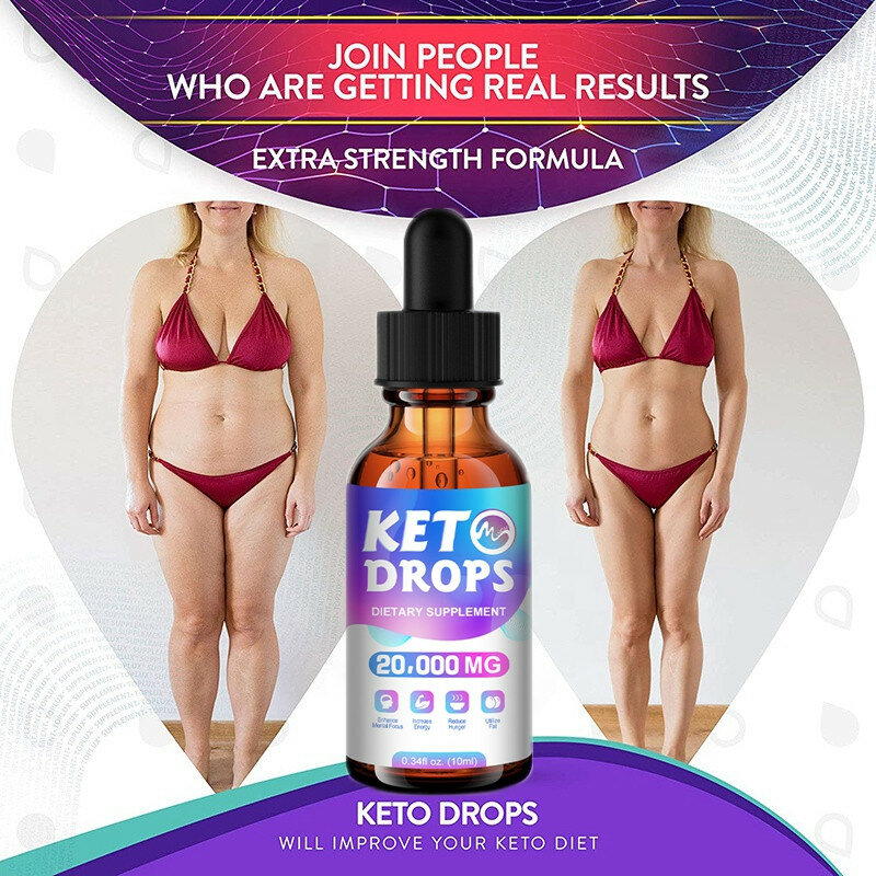 Minch BHB Keto Drops-Quemador de grasa, fórmula para potenciar el intercambio de grasas, dieta Keto, gotas para pérdida de peso, suplemento cetogénico para hombres y mujeres