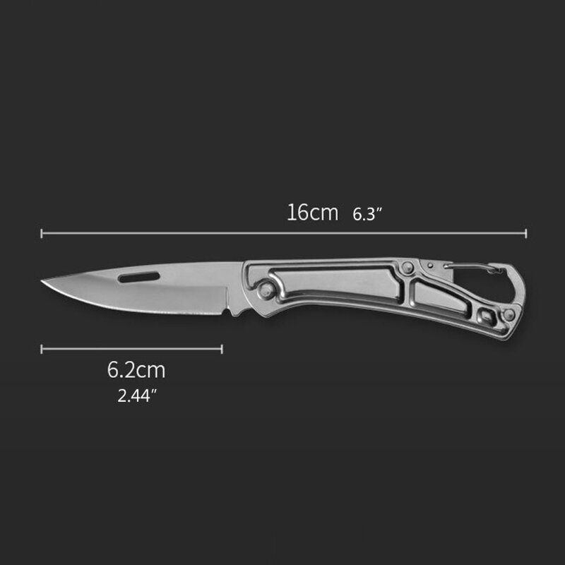 Складной нож из нержавеющей стали для выживания охоты кемпинга рыбалки скалолазания