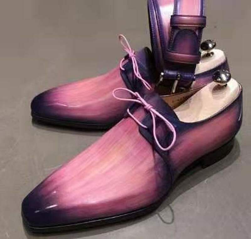 Homens vestido sapatos de couro do plutônio laço-up mais novo moda sapatos casuais clássico retro negócios brogue sapatos zapatos de hombre ag004