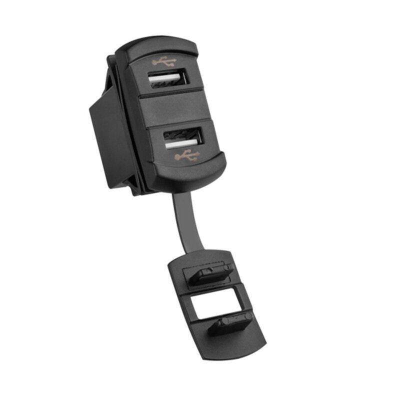 Eliteson – chargeur USB 5V 4.2A à Double Ports, adaptateurs de voiture, moteur universel, Double prise USB pour téléphone et tablette, étanche