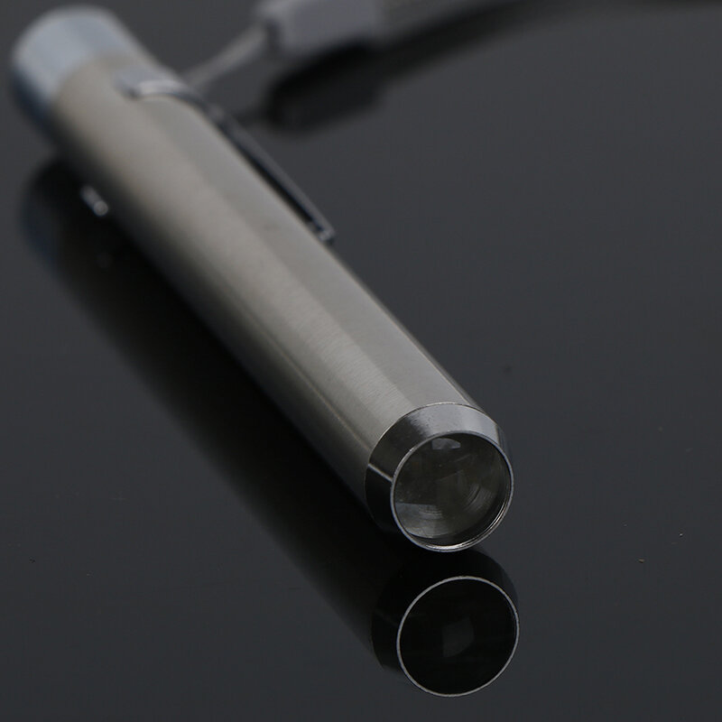 Linterna de Led UV de acero inoxidable, minilámpara de bolsillo de 9,1x1,2 cm, con batería AAA aplicable, 1 Ultravioleta