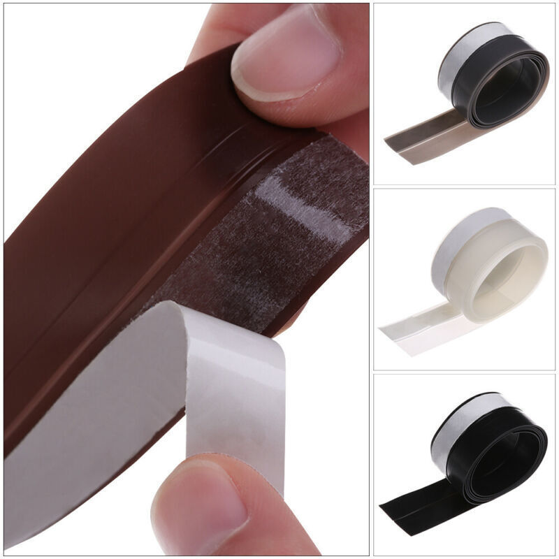 25mm/35mm/45mm Width Window Door Bottom Self Adhesive Silicone Rubber Seal Weathering Strip Door Sealing Bar Window Sealing Tape