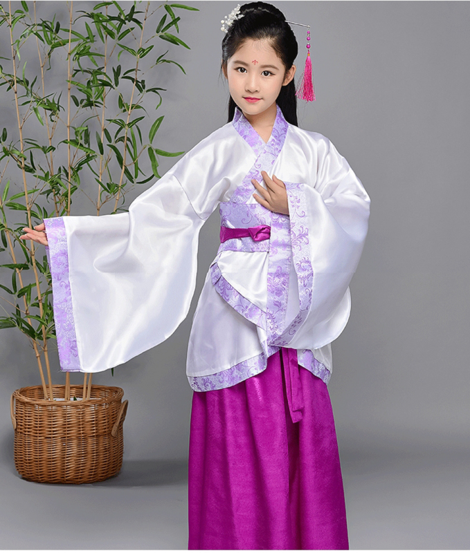 Chinesische kinder Neue Jahr Kostüme Weihnachten Abend Party Kleid Kinder Herbst Frühling Festival Prinzessin Kostüm für Mädchen