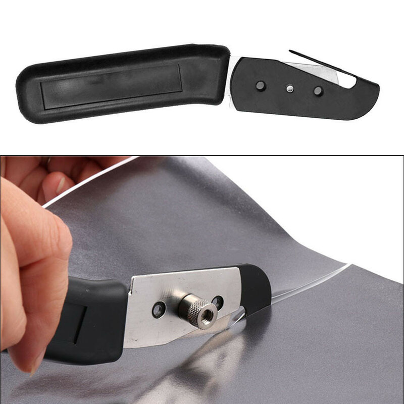 Vinyl Film Wrapping Paper Cutter Knife With Spare Blades Carbon Sticker Cut Tool