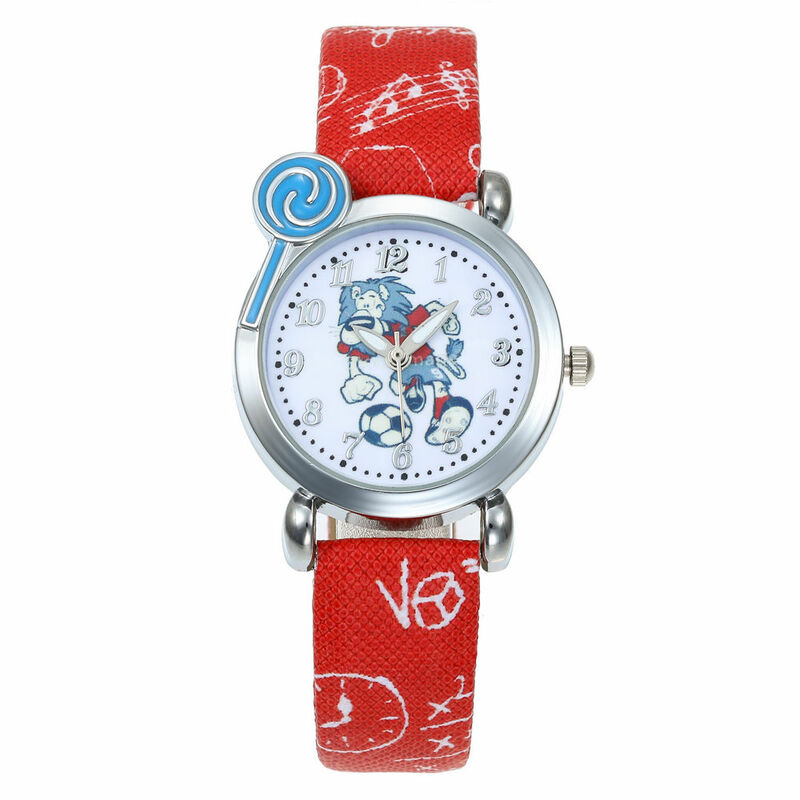 Hot Sales Lion Children's Watches Girls Boys Gift Fashion Crystal Dress Children Quartz Wristwatches Kids Watch Clock Relojes