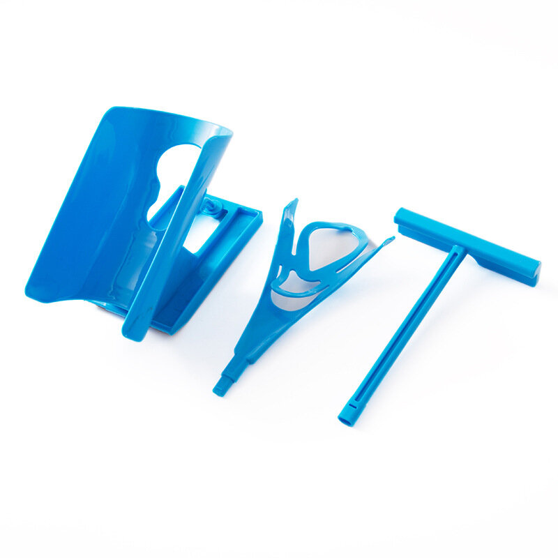 Kit de bico deslizante para meia azul, ajudante de fácil utilização sem dor no sapato, chifre para gravidez, ferramentas de auxiliares, 1 peça