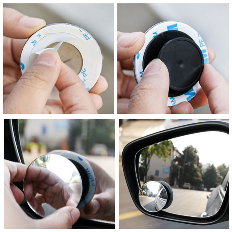 2 pezzi specchio auto HD specchio convesso punto cieco per Renault Koleos Fluenec Kangoo Latitude Sandero Kadjar Captur talismano Megane