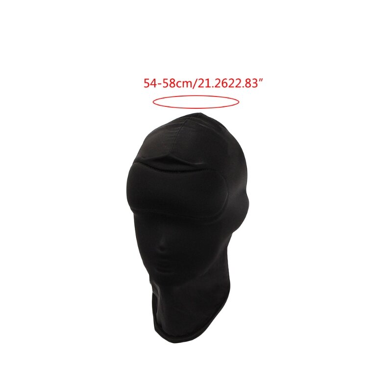 X3UE – couvre-chef pour adultes, yeux ouverts, masque, bandeau, couverture complète de la tête, jouets sexuels BDSM