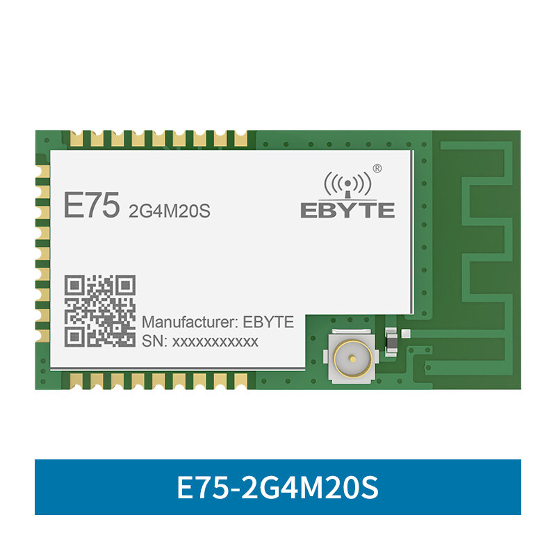 JN5168 Zigbee 2.4 GHz 100mW bezprzewodowy nadajnik-odbiornik PCB IPEX SMD 20dBm 2.4 GHz moduł nadawczo-odbiorczy rf E75-2G4M20S