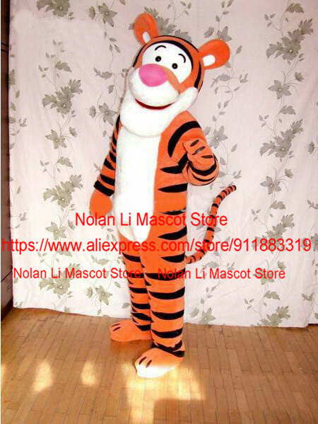 Gorący sprzedawanie Tigger kostium maskotka rekwizyty filmowe wydajność Walking Cartoon garnitur Cosplay urodziny prezent świąteczny 856