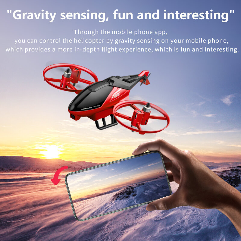 2021 NEW M3 RC Helicopter 6CH 2.4G 3D Aerobatics Altitude Hold HD Wide-angle Camera Helicoptero Control Remoto Toys drone