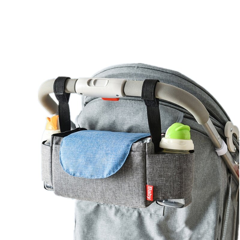 Sac de poussette multifonctionnel pour bébé, Portable, suspendu, organisateur de rangement pour couches en Nylon d'extérieur, accessoires de Parm pour nourrissons