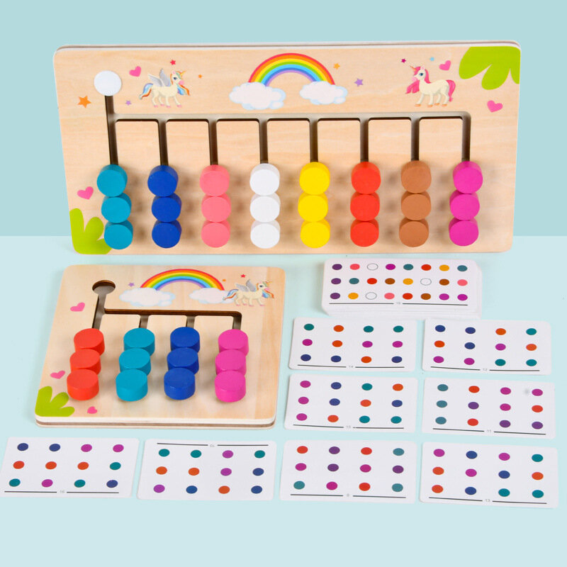 Children early education logical thinking training enlightenment teaching aids intelligence development puzzle game kids gifts