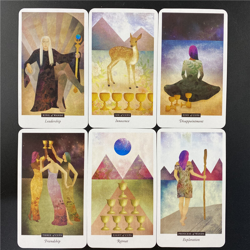 Cartes de Tarot sur le terrain, jeu de Divination Version anglaise, divertissement, jeu de société, Oracle, 2021