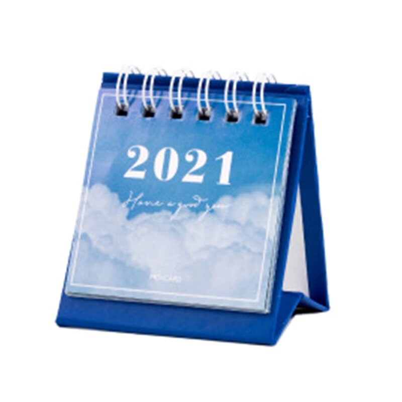 2021 Mini calendario Sun Moon Stars Office Home Planner articoli di cancelleria per ufficio