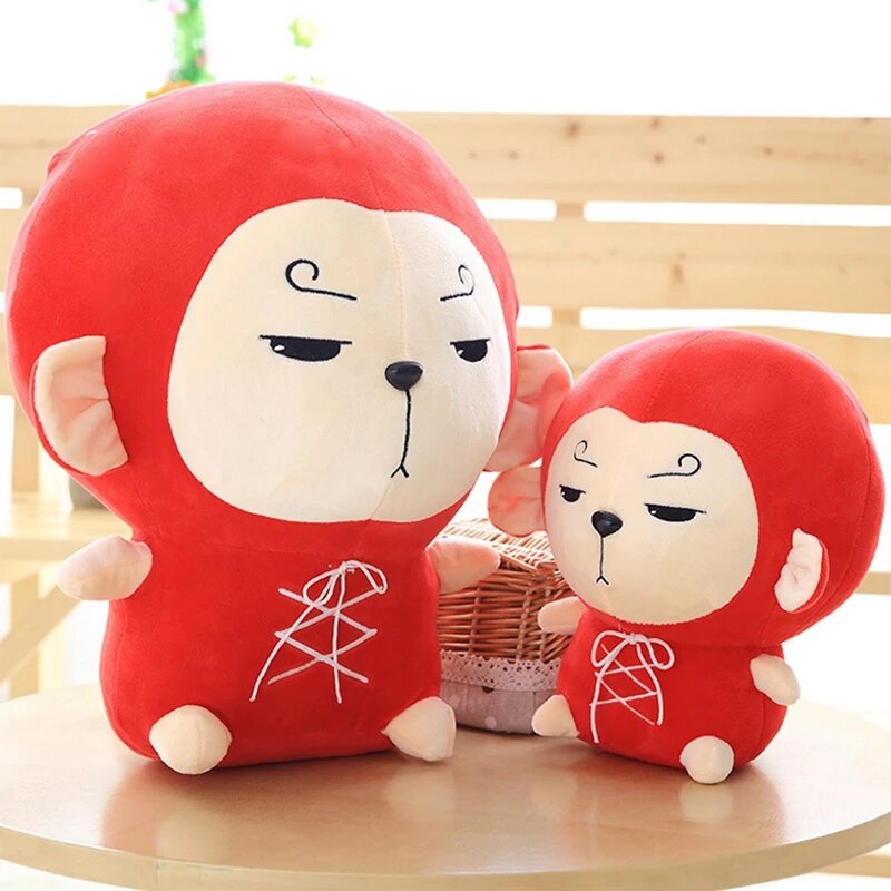 30/50cm Flower Travel Hwayugi Monkey Kawaii Pillow Goku Korean TV A Korean Odyssey Star Plush Toy Stuffed Cushion