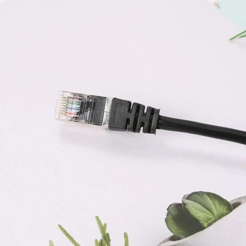 RJ45 CATS Ethernet Cable Splitter Adapter Cable 1 Male To 4 Female LAN Port Ethernet Cable Converter Accessories For Lan USB Hub