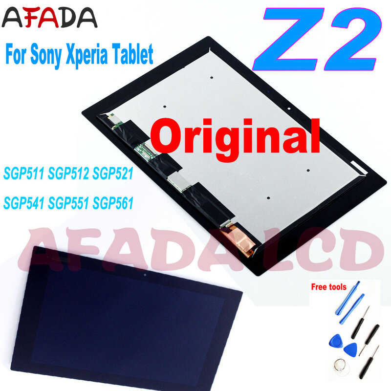 Écran tactile LCD pour tablette Sony Xperia Z2, SGP511, SGP512, SGP521, SGP541, Original