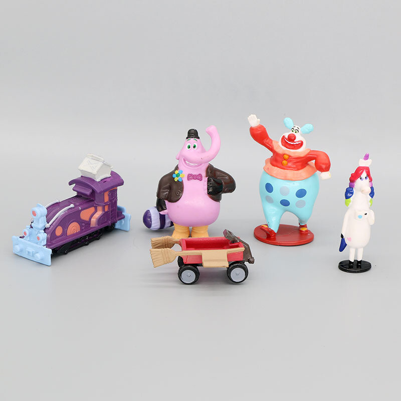 12 unids/set de figuras de acción de dibujos animados, 4,5-6,5 cm de dentro hacia fuera, juguetes para niños, regalo de cumpleaños, decoración para pastel
